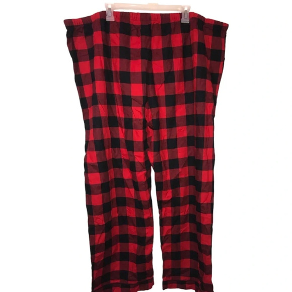 NWT Wondershop At Target Men’s Red Buffalo Check Pajamas Size 3XL - Picture 8 of 10